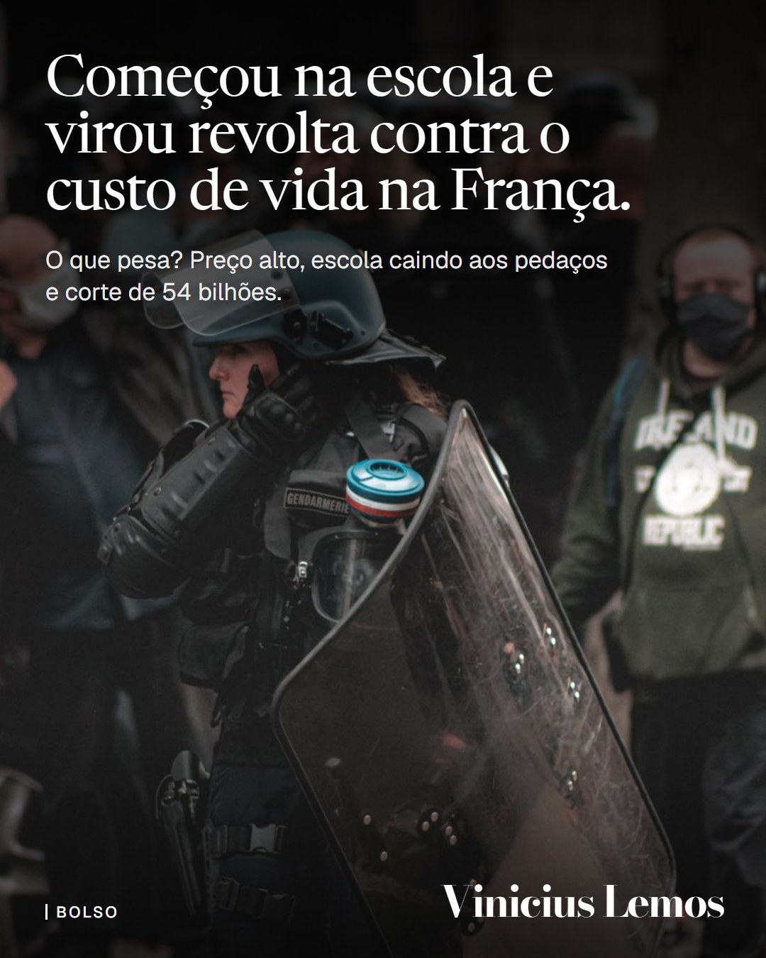 Protestos contra o custo de vida levam 550 mil às ruas da França e pressionam Macron